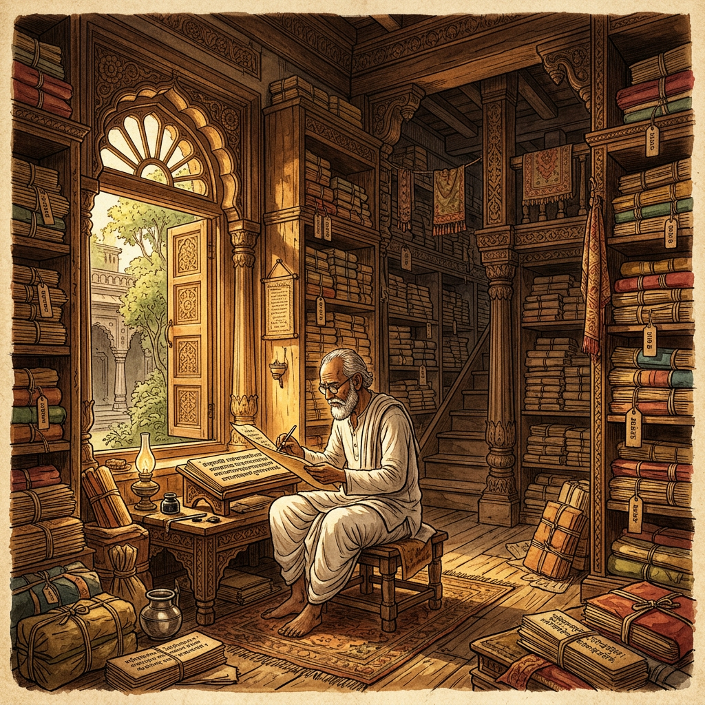 12th-Century 'Jnana-Niti-Sagara' Manuscript Discovered in Thanjavur Explores the Ethics of Intellectual Wealth